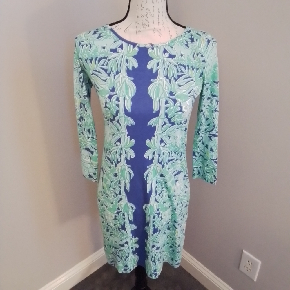 🎉Host Pick🎉 Lilly Pulitzer Marlowe Koala the Wild in Poolside Blue - XXS - Picture 7 of 11